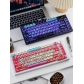 Sweet & Spicy Witch 104+18 Clear PC+PBT Dye-subbed Pudding Jelly Keycaps Set ASA/Cherry Profile Mechanical Keyboard